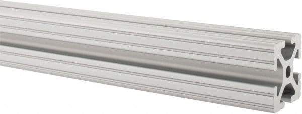 80/20 Inc. - 97 Inches Long x 1-1/2 Inches Wide x 1-1/2 Inches High, T Slotted Aluminum Extrusion - 1.154 Square Inches, Clear Anodized Finish - All Tool & Supply