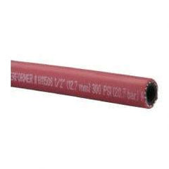 Eaton - 1/2" ID x 7/8" OD CTL Oil Resistant Air Hose - 300 Working psi, -40 to 160°F, Red - All Tool & Supply