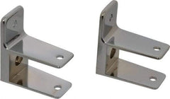 Value Collection - Washroom Partition Pilaster to Wall Bracket Kit - Compatible with Toilet Stalls - All Tool & Supply