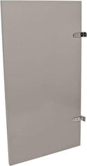 Bradley - Washroom Partition Steel Urinal Panel - 23 Inch Wide x 42 Inch High, ADA Compliant Stall Compatibility, Warm Gray - All Tool & Supply