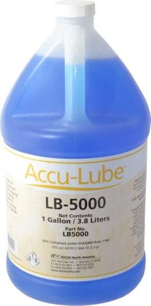 Accu-Lube - Accu-Lube LB-5000, 1 Gal Bottle Cutting & Sawing Fluid - Natural Ingredients, For Machining - All Tool & Supply