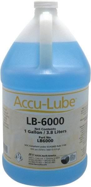 Accu-Lube - Accu-Lube LB-6000, 1 Gal Bottle Cutting & Sawing Fluid - Natural Ingredients, For Aluminum Machining, Drilling, Light-Duty Milling, Punching, Tapping - All Tool & Supply