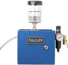 Accu-Lube - 1 Outlet, 10 Ounce Tank Capacity, Micro Lubricant System - 12' Coolant Line Length - All Tool & Supply