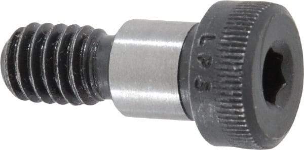 Value Collection - 3/8" Shoulder Diam x 3/8" Shoulder Length, 5/16-18 UNC, Hex Socket Shoulder Screw - 8 Alloy Steel, Uncoated, 0.543 to 0.562" Head Diam - All Tool & Supply