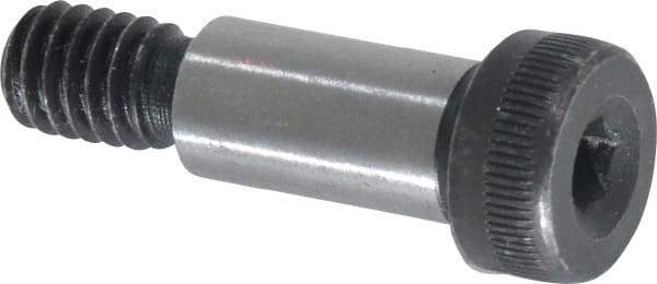 Value Collection - 3/8" Shoulder Diam x 3/4" Shoulder Length, 5/16-18 UNC, Hex Socket Shoulder Screw - 8 Alloy Steel, Uncoated, 0.543 to 0.562" Head Diam - All Tool & Supply