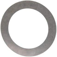 Made in USA - 0.003" Thick, 1-1/4" Inside x 1-3/4" OD, Round Shim - Uncoated 302/304 Stainless Steel - All Tool & Supply