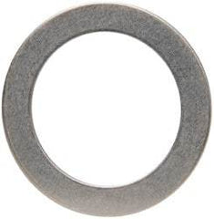 Made in USA - 0.048" Thick, 1-1/4" Inside x 1-3/4" OD, Round Shim - Uncoated 302/304 Stainless Steel - All Tool & Supply