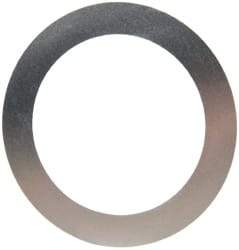 Made in USA - 0.002" Thick, 1-3/8" Inside x 1-7/8" OD, Round Shim - Uncoated 302/304 Stainless Steel - All Tool & Supply