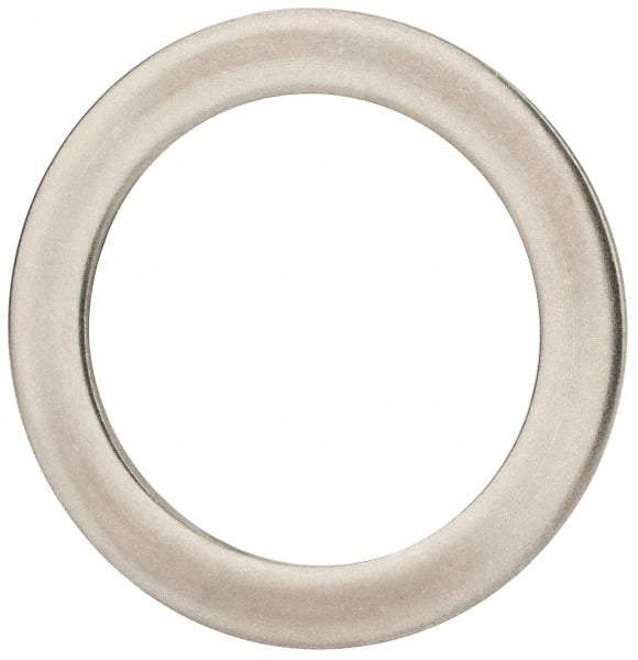 Made in USA - 0.09" Thick, 1-3/8" Inside x 1-7/8" OD, Round Shim - Uncoated 302/304 Stainless Steel - All Tool & Supply