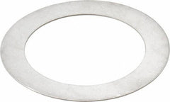 Made in USA - 0.024" Thick, 1-1/2" Inside x 2-1/8" OD, Round Shim - Uncoated 302/304 Stainless Steel - All Tool & Supply