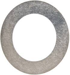 Made in USA - 0.02" Thick, 1-3/4" Inside x 2-3/4" OD, Round Shim - Uncoated 302/304 Stainless Steel - All Tool & Supply