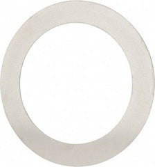 Made in USA - 0.01" Thick, 2" Inside x 2-3/4" OD, Round Shim - Uncoated 302/304 Stainless Steel - All Tool & Supply