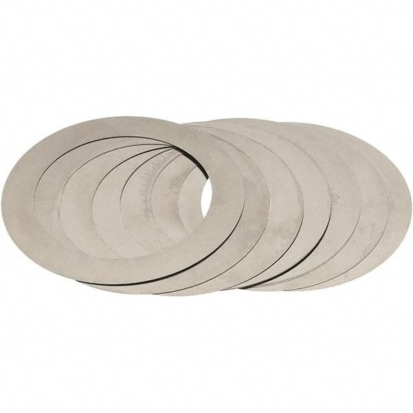 Made in USA - 0.003" Thick, 2" Inside x 2-3/4" OD, Round Shim - Uncoated 302/304 Stainless Steel - All Tool & Supply