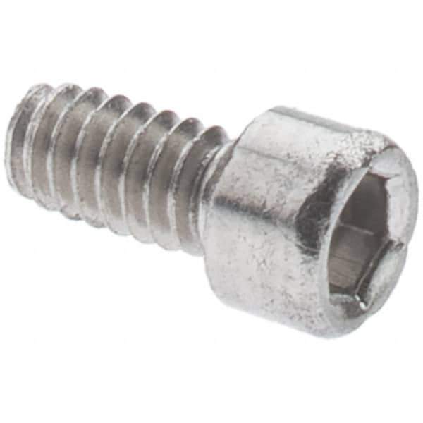 Value Collection - 1/2-13 UNC Hex Socket Drive, Socket Cap Screw - Alloy Steel, Zinc-Plated Finish, Fully Threaded, 3/4" Length Under Head - All Tool & Supply