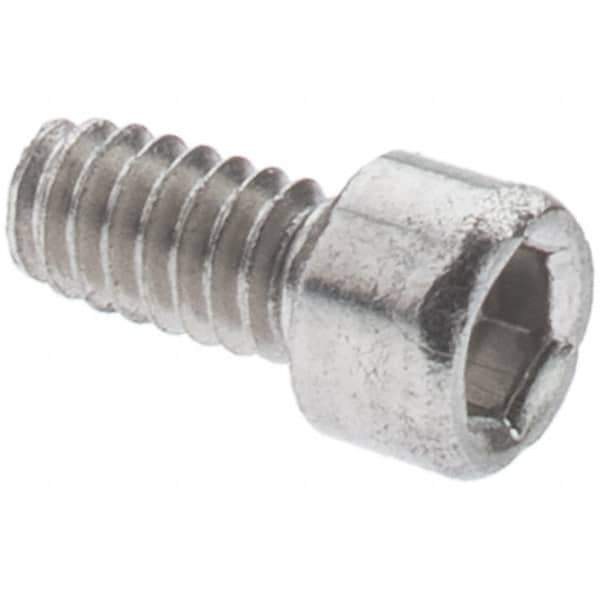 Value Collection - #5-44 UNF Hex Socket Drive, Socket Cap Screw - Grade 18-8 & Austenitic A2 Stainless Steel, Uncoated, Fully Threaded, 3/4" Length Under Head - All Tool & Supply