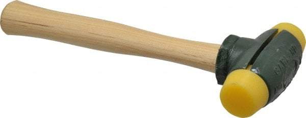 Garland - 1-1/2 Lb Head 1-1/4" Face Plastic Split Head Hammer - 11" OAL, Wood Handle - All Tool & Supply