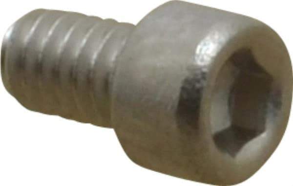 Value Collection - #1-72 UNF Hex Socket Drive, Socket Cap Screw - Grade 18-8 Stainless Steel, 1/8" Length Under Head - All Tool & Supply