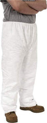 Dupont - Size 3XL, Tyvek General Purpose Work Pants - 27-1/2 Inch Waist, 30 Inch Inseam, White - All Tool & Supply