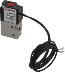 ARO/Ingersoll-Rand - 1/8", 3-Way Body Ported Stacking Solenoid Valve - 24 VDC, 0.2 CV Rate, 2.4" High - All Tool & Supply