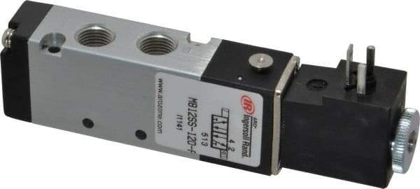 ARO/Ingersoll-Rand - 1/8", 4-Way 2-Position Sierra Stacking Solenoid Valve - 120 VAC, 0.7 CV Rate, 0.71" High - All Tool & Supply