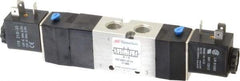 ARO/Ingersoll-Rand - 1/4", 4-Way 3-Position Maxair Stacking Solenoid Valve - 120 VAC, 0.7 CV Rate, 1.81" High - All Tool & Supply