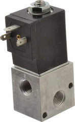 ARO/Ingersoll-Rand - 1/4", CAT Series 3-Way 2-Position Stacking Solenoid Valve - 120 VAC, 0.2 CV Rate, 3-1/2" High - All Tool & Supply