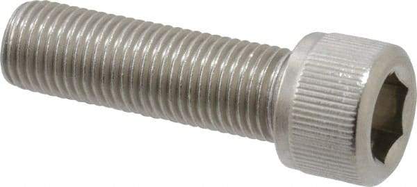 Value Collection - 3/8-24 UNF Hex Socket Drive, Socket Cap Screw - Grade 18-8 Stainless Steel, 1-1/4" Length Under Head - All Tool & Supply