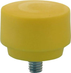 Proto - 1-1/2" Face Diam, Grade Extra Hard, Yellow Hammer Tip/Face - Plastic - All Tool & Supply