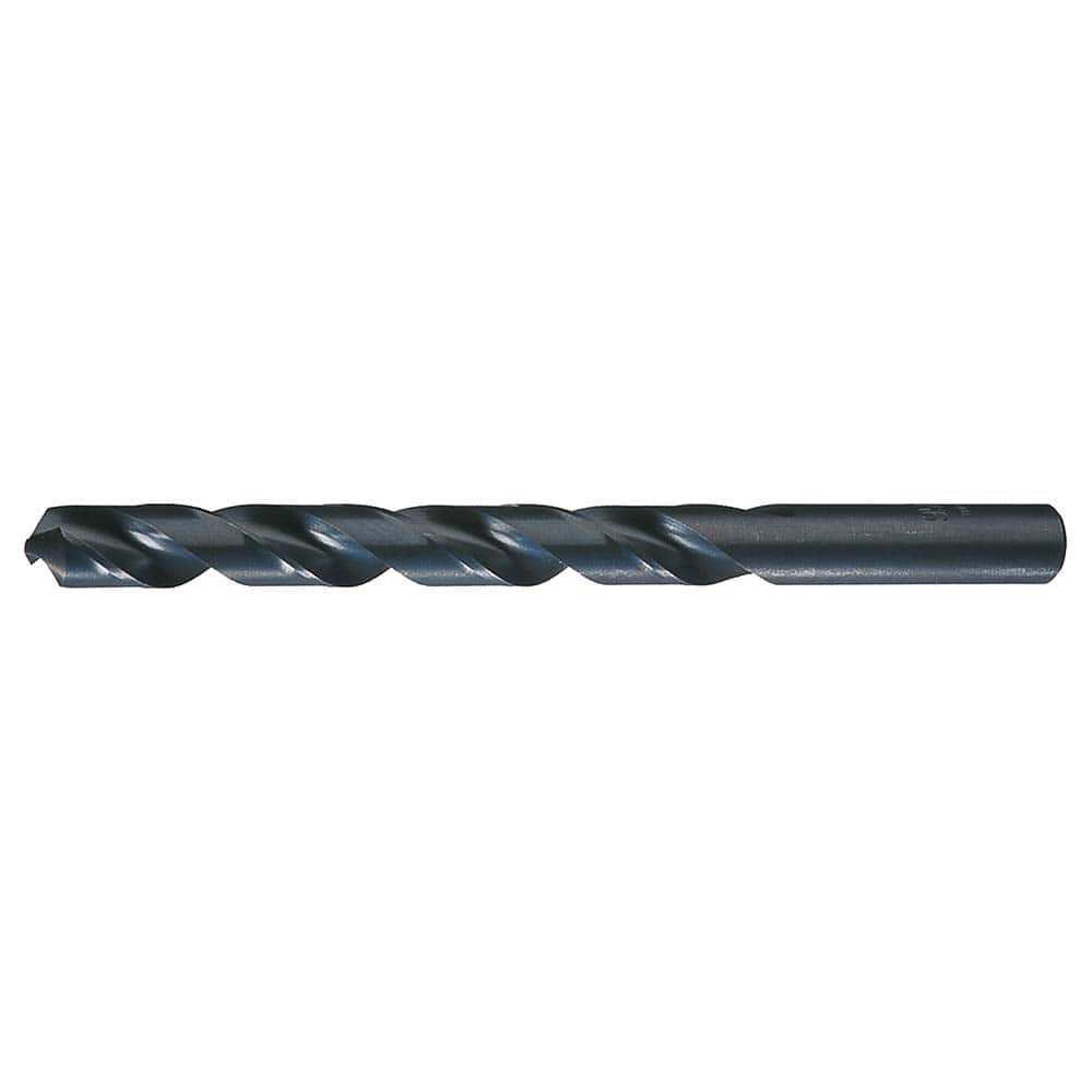 Cle-Line - #6 118° Point Oxide Finish High Speed Steel Jobber Drill - Exact Industrial Supply