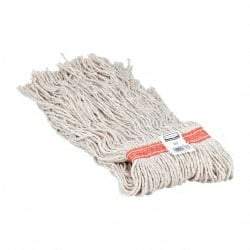 Rubbermaid - 1" Orange Head Band, X-Large Cotton Cut End Mop Head - 8 Ply, Side Loading Connection, Use for General Purpose - All Tool & Supply