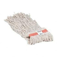 Rubbermaid - 1" Orange Head Band, X-Large Cotton Cut End Mop Head - 8 Ply, Side Loading Connection, Use for General Purpose - All Tool & Supply