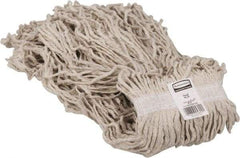 Rubbermaid - 1" White Head Band, X-Large Cotton Cut End Mop Head - 4 Ply, Side Loading Connection, Use for All Purpose - All Tool & Supply