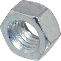 Value Collection - 5/8-11 UNC Grade C Hex Lock Nut with Distorted Thread - 15/16" Width Across Flats, 35/64" High, Cadmium Clear-Plated Finish - All Tool & Supply