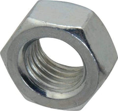 Value Collection - 3/4-10 UNC Grade C Hex Lock Nut with Distorted Thread - 1-1/8" Width Across Flats, 21/32" High, Cadmium Clear-Plated Finish - All Tool & Supply