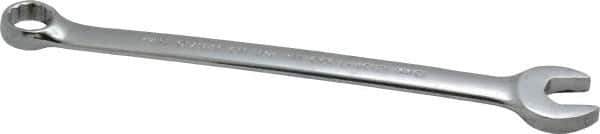 Proto - 15mm 12 Point Offset Combination Wrench - 15° Offset Angle, 7-1/8" OAL, Steel, Chrome Finish - All Tool & Supply