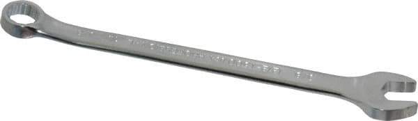 Proto - 3/8" 12 Point Combination Wrench - 15° Offset Angle, 6-1/4" OAL, Steel, Chrome Finish - All Tool & Supply