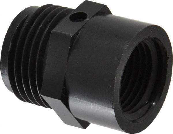 Green Leaf - 1/2 FPT & 3/4 MGHT Garden Hose Adapter - Polypropylene, Male Hose to Female Pipe Connector - All Tool & Supply