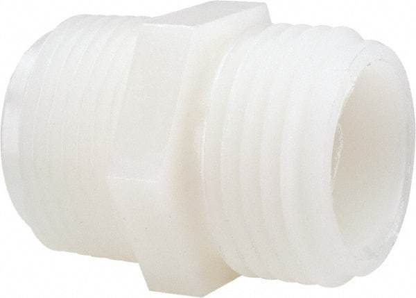 Green Leaf - 3/4 MGHT & 3/4 MPT Garden Hose Adapter - Nylon, Male Hose to Male Pipe Connector - All Tool & Supply