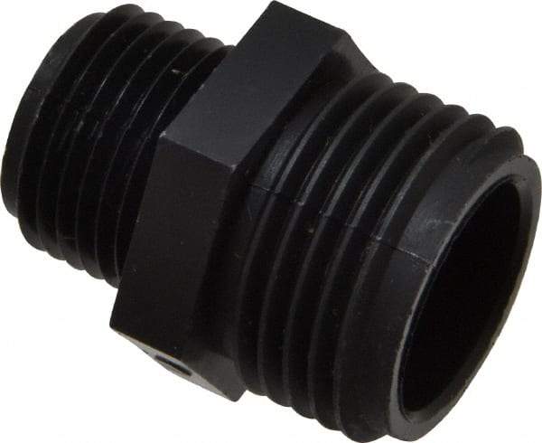 Green Leaf - 1/2 MPT & 3/4 MGHT Garden Hose Adapter - Polypropylene, Male Hose to Male Pipe Connector - All Tool & Supply