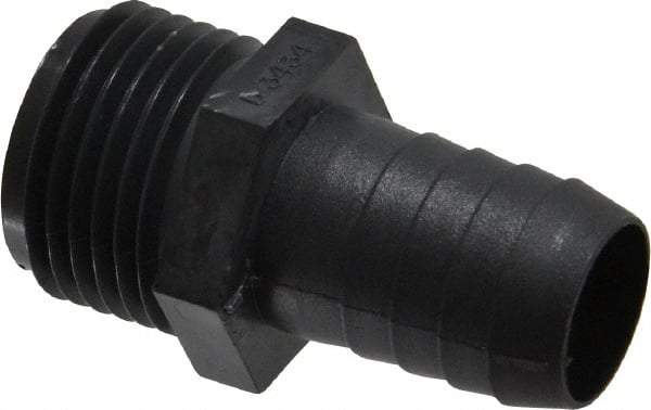 Green Leaf - 3/4 MGHT Garden Hose Adapter - Polypropylene, Male Hose to Barb Connector - All Tool & Supply