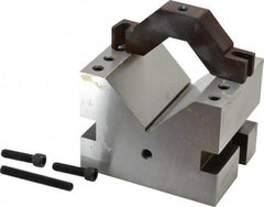 Suburban Tool - 2-1/4" Max Capacity, 90° Angle, Hardened Steel V-Block - 3" Long x 4" Wide x 3" High, Sold as Individual - All Tool & Supply