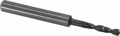 Guhring - 0.1299" 140° Spiral Flute Solid Carbide Screw Machine Drill Bit - All Tool & Supply