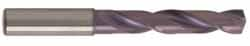 Guhring - 14.09954mm 140° Spiral Flute Solid Carbide Taper Length Drill Bit - All Tool & Supply