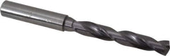 Guhring - 0.3465" 140° Solid Carbide Jobber Drill - FIREX Finish, Right Hand Cut, Spiral Flute, Straight Shank, 103mm OAL, SU Point - All Tool & Supply