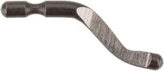 Shaviv - B10 Right-Handed High Speed Steel Deburring Swivel Blade - Use on Hole Edge & Straight Edge Surfaces, Adjustable - All Tool & Supply