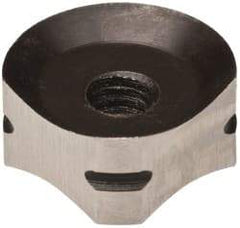 Noga - N80K M42 Bi-Directional High Speed Steel Deburring Swivel Blade - Round Blade Cross Section, Use on Slot/Keyway Surfaces, Reversible - All Tool & Supply