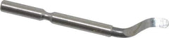 Shaviv - E100C Right-Handed Carbide Deburring Swivel Blade - Use on Hole Edge & Straight Edge Surfaces, Adjustable - All Tool & Supply