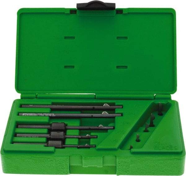 Cogsdill Tool - 5 Piece Power Deburring Tool Set - Includes 1/8 to 1/4" Diam Hole Range Tools - All Tool & Supply