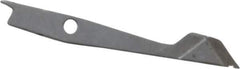 Cogsdill Tool - 3/32", Type A Double Angle, Replacement Deburring Blade - High Speed Steel, for Front & Back Hole Deburring & Chamfering - All Tool & Supply