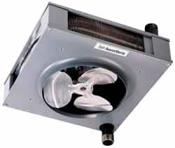 Mestek - 16-3/4" Fan Diam, 1180 CFM, Steam & Hot Water, Vertical Hydronic Suspended Heater - All Tool & Supply